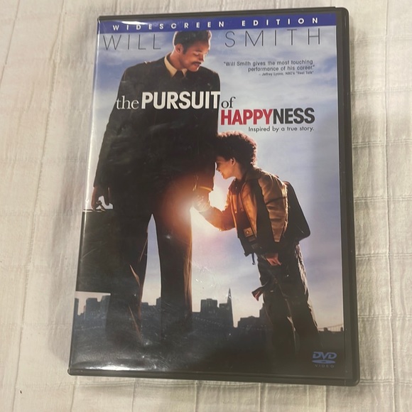 The pursuit of happyness dvd with Will Smith inspired by true story - Picture 1 of 3